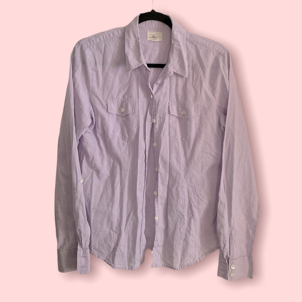 LEVIS purple button down